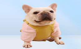 Winter Dog Jumpsuits French Bulldog Clothes for Dogs Winter Clothing Adjustable Pet Dog Clothes Pet Pajamas Jumpsuit for Dogs 20108757726