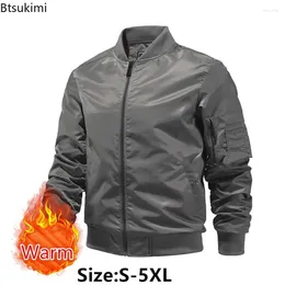Men's Jackets 2024 Autumn Men Tactical Military Winter Outdoor Sport Clothes Fashion Large Size Thickened Warm Coats Windbreaker
