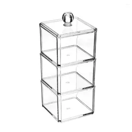 Storage Boxes Convenient And Stylish Box To Cosmetics Dust-Free Cosmetic Desktop Clean Tidy