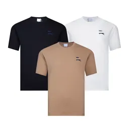 Fashion designer T shirt men polo shirt high quality Tees Small logo cotton high density embroidery summer breathable casual minimalist top European size S-XL