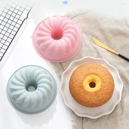 Baking Moulds Round Silicone Cake Mould Non-Stick DIY Reusable Bread Bakeware Spiral Cyclone Pastry Making Tool Kitchen Accessories