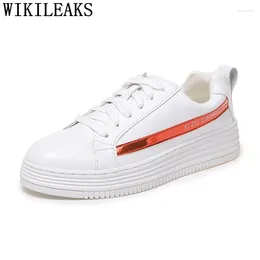 Casual Shoes Chunky Fashion White Sneakers Plus Size Women Designer Woman Flats 2024 Deportivas Mujer