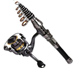 15M24M Telescopic Fishing Rod combo and Fishing Reel Full kit Wheel Portable Travel Fishing Rod Spinning Fishings Rods Combo6127323