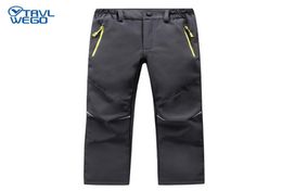 TRVLWEGO Ski Pants Hiking Camping Sports Winter Boy Girl Night Glow Waterproof Breathable Soft Shell Thick Snow Pants Kids3947667