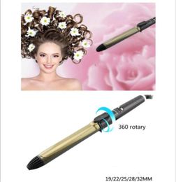 professional electric auto rotary hair curler hairstyler curling iron wand waver automatic rotating roller wave styler roller curl8987969