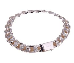 Fine 925 Sterling Silver BraceletXMAS New Style 925 Silver Chain Charm Bracelet For Women Men Fashion Jewellery Gift Link Italy Per6055779