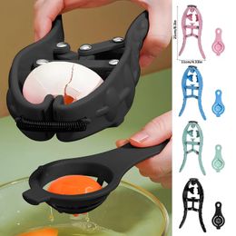 Manual Egg Tools White Yolk Separator Knives Kitchen Utensils Gadgets Slicing Plastic Bottle Opener 240407