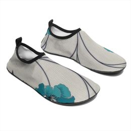 men women customized wading shoes cartoon animal design diy word black white blue red slip-on mens trainer gai 020