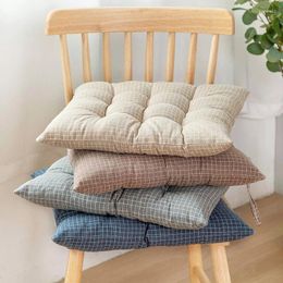 Pillow Office Chair Soft Square Linen Seat S For Back Pain Home Decor Decorative Outdoor Garden Sofa 40x40