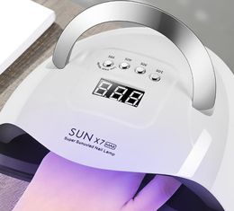 180W portable nail dryer SUNX7MAX nail machine uv nails lamp led potherapy1295821