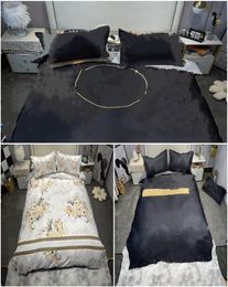 Autumn Designer Bed Comforters Sets Bedding Set Tencel Duvet Sheet Beddings Sets 4Pcs Quilt Covers HT17611899439