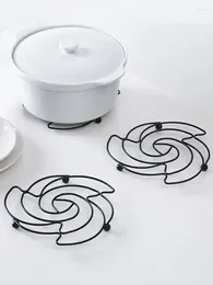 Table Mats Rose-Shaped Pot Mat Placemat Heat Proof Dining Cushion Household Anti-Scald Kitchen Non-Slip Sand