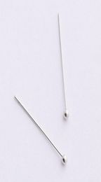 1000pcslot Ball Head Pins silver Gold Jewellery Beads DIY Accessories For Jewellery Making 50mm9502036