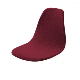Chair Covers 1/2/3 Thicken Sleeve Washable Anti-dirty Seat Protector Stretch Accessory Slipcover Case Kitchen Restaurant Wine Red