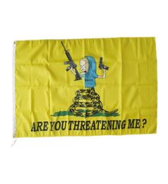 Any Size Custom Don039t Tread On Me Flag 90x150cm 100D Polyester Fabric Posters 3x5ft Popular Home Decoration Banners2734588