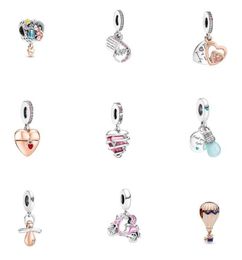 s925 Sterling Silver Loose Bead Charms String European and American Popular Pendant Ladies Original Suitable for Bracelet Designer Jewellery DIY Women's Gift7817953