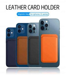 Magnetic Macsafe Leather Wallet Card Bag Holder Case for Magsafe IPhone 13 Pro Max 12 Mini 11 XR XS X 13Pro Mac Safe Back Cover T29539831