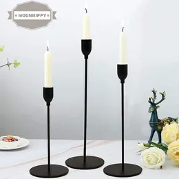 Candle Holders 1 Set Nordic Modern Tiemiao Temple Guangmiao Zhongguang Romantic Light Decorative House Guest Room