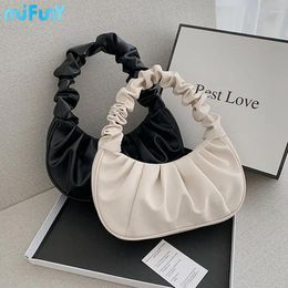 Waist Bags Mifuny Women's Bag Fashion Trend Handbags For Women PU Cloud Leisure Armpit Shopping Shoulder Dumpling Handbag Female