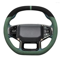 Steering Wheel Covers Fit For Chery Jetour Traveller T2 Suede Cover Car Accessories Interior Automobiles Parts