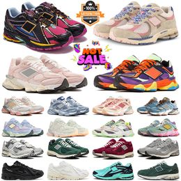 New 9060 2002r 1906 running shoes for men women 9060s Crystal Cookie Pink Prism Purple Fire Sign Grey Bordeaux Neon Nights mens trainers outdoor sports sneakers
