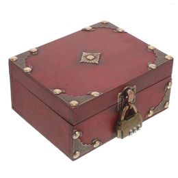 Gift Wrap Retro Wooden Box Jewellery Boxes Organiser Earring Storage Case Cases Bracelets Metal Chic Pretty Holder Trinket