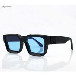 Sunglasses for Millionaire Men Women Square Vintage Classic Fashion Avant garde Style Glasses Top Anti ultraviolet Come with Box and Handbags Hbags