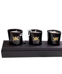 gift box set of 3 candles scented candle vip colllection C Home Decoration xmas gift2505406