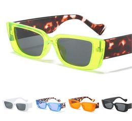 Fashion Women Men Sunglasses Personality Sun Glasse Transparent Colour Eyewear Goggles AntiUV Spectacles Rectangle Eyeglasses Orna8488396