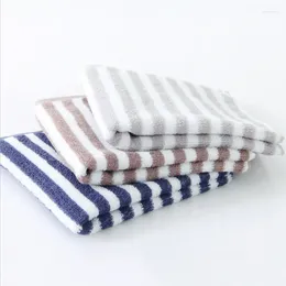 Towel Simple Pure Cotton Striped Bath Leisure Beach Soft Absorbent Bathroom Set Sweat