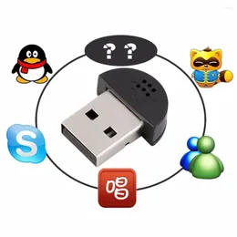 Microphones Laptop Desktop Voice Recognition PC Notebook MIC Audio Adapter Mini USB 2.0 Microphone Computer Tube