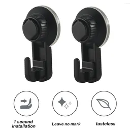 Hooks 2 Pcs Suction Cup Powerful Bathroom Vacuum Wall For Towel Waterproof Shower