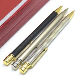 Pens Luxury Santos Series Ca Metal Ballpoint Pen High Quality Mini Edition Small Office School Writing Ball Pens With Serial Number