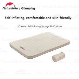 Pads Naturehike 25cm Thickened Camping Mat 12 Persons Portable Pad Automatic Iation Outdoor Sponge Mat Dampproof Tent Mattress