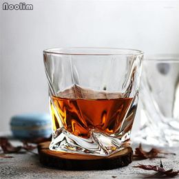 Wine Glasses NOOLIM Big Whiskey Glass Lead-free Crystal Cups High Capacity Beer Cup Bar El Drinkware