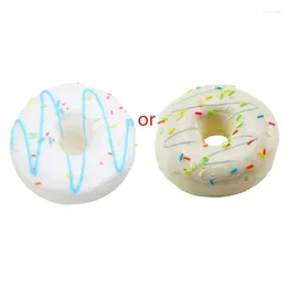 Decorative Flowers Artificial Donuts Model Simulation PU Donut Bread Pography Props For Stress Relief Slow Fake Food Fun Dropship