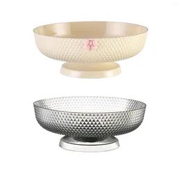 Decorative Figurines Fruit Bowl Plate Large Serving Dish Veggie Colander For Buffet Counter Kitchen Restaurant Dinning Room