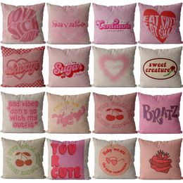 Pillow American Retro Cover Vintage Home Sofa Decoration Cojine 4045 Kussenhoes 50 Throw Case Decor