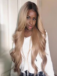 1b18 Ash Blonde Lace Front Wig Silky Straight Brazilian Virgin Human Hair 150 Density Bleached Knots Pre Plucked With Baby Hair9898000465