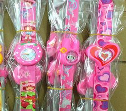 Cartoon Kid watch Car Rabbit Bear animal Colourful Strap Snap slap watches Series Cute Silicone Candy Clock6719495