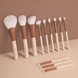 Shadow Shinedo 12 Pcs Makeup Brushes Set Eye Face Cosmetic Foundation Powder Blush Eyeshadow Kabuki Blending Make Up Brush Beauty Tool