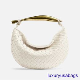 Designer Womens Classic Sardine Tote Bag Small Intrecciato Leather Bag With Metallic Top Handle Italy Luxury Brand Handle Bag Width 33cm Magnetic Closure 91XJ