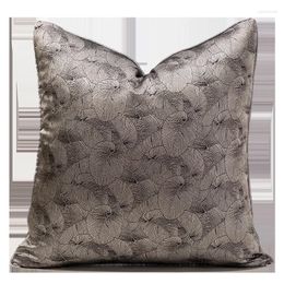 Pillow Luxury Covers Home Textile Pillows Sofa Waist Throw Cover For Car Decorative Black Pillowcase 45X45