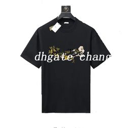 Mens Designer Band T Shirts Fashion Black White Short Sleeve Luxury Letter Pattern T-shirt size S-5XL#wzc 905733943