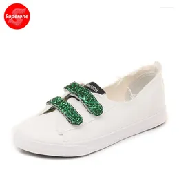 Casual Shoes Superone Summer Small White Female Korean Version Hook And Loop Lazy Canvas Chic Wind