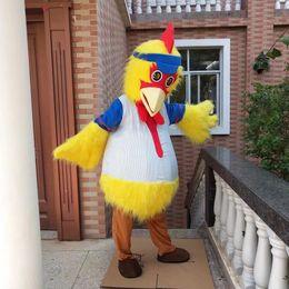 2024 Hot Sales halloween Rooster Cartoon Mascot Costumes Hallowen Activity Sales Promotion Christmas dress Costuming