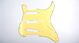 Niko Cream 3 PLY SSS Electric Guitar Pickguard For Fender Strat Style Electric Guitar Wholes8332886