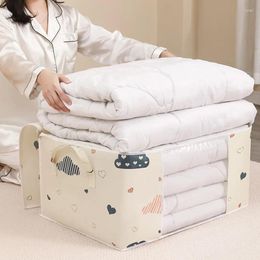 Storage Bags Quilt Clothes Bag Waterproof Closet Wardrobe Organiser Large Capacity Clothing Cotton Mobile Luggage Portable