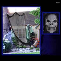 Party Decoration 1pc Black Festive Hanging Ghost Halloween Outdoor Scary Spooky Home Decor