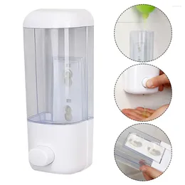 Liquid Soap Dispenser Lotion Container Electric Wash Your Phone El Plastic Wall Hanging Holder Home Hand Press Clear